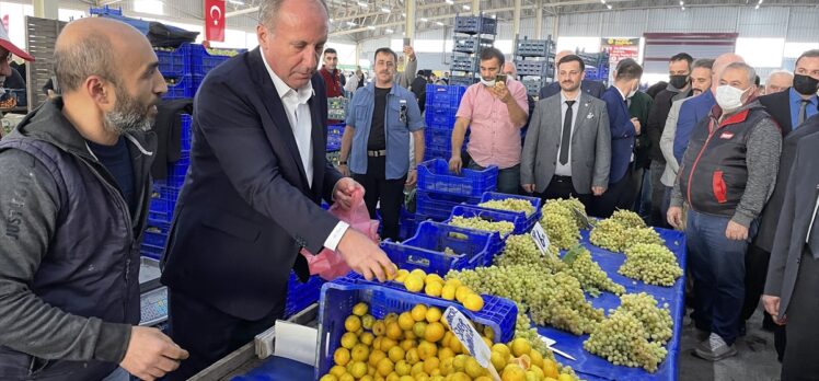 Memleket Partisi Genel Başkanı İnce, Balıkesir'de ilçe teşkilat binalarını açtı: