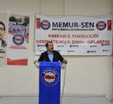 Memur-Sen Genel Başkanı Yalçın'dan memurlara sendikalı olma çağrısı