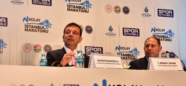 N Kolay 43. İstanbul Maratonu'nun basın toplantısı yapıldı