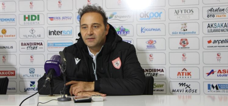 Royal Hastanesi Bandırmaspor – Yılport Samsunspor maçının ardından