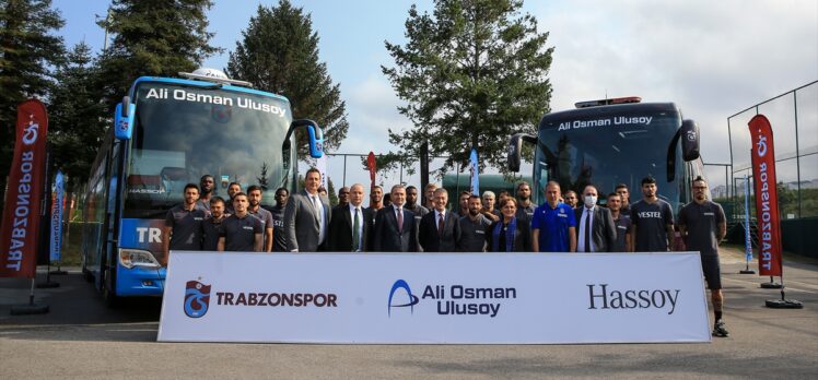 Trabzonspor, ulaşım sponsoru Ali Osman Ulusoy Şirketler Grubu'yla sözleşme yeniledi