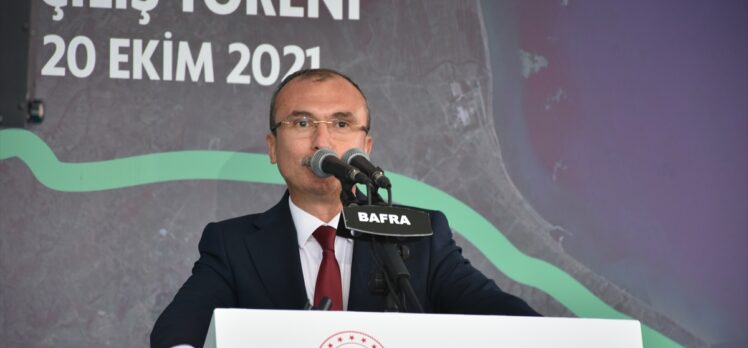 Bakan Karaismailoğlu, Bafra Otogar Farklı Seviyeli Kavşağı'nın açılışını yaptı: