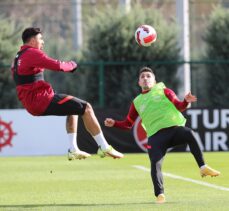 A Milli Futbol Takımı, Cebelitarık maçı hazırlıklarını sürdürdü