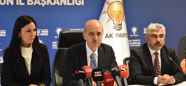 AK Parti Genel Başkanvekili Kurtulmuş, Samsun'da ekonomik gelişmeleri değerlendirdi: