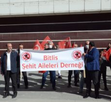 Bitlis'te gaziler ve şehit aileleri İYİ Parti'li Türkkan'ı kınadı