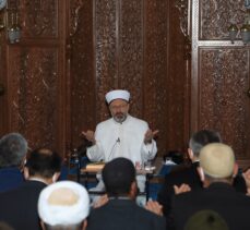 Diyanet İşleri Başkanı Erbaş, Bingöl Ulu Cami'de hutbe irat etti: