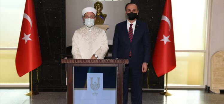 Diyanet İşleri Başkanı Erbaş, Şanlıurfa Valiliğini ziyaret etti