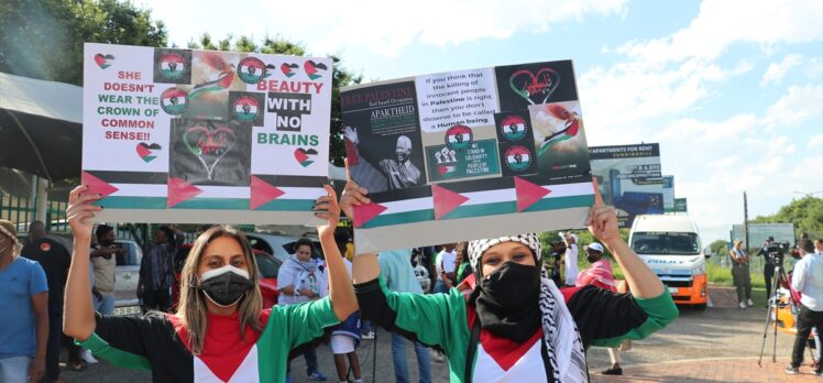 Güney Afrikalılar, İsrail'deki güzellik yarışmasında temsil edilmeyi protesto etti