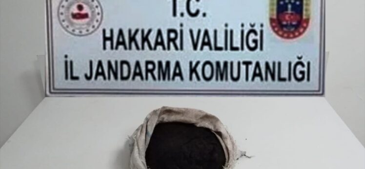 Hakkari'de 14 kilogram eroin ele geçirildi