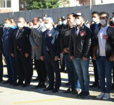 Hatay'da trafik kazasında şehit olan polis memuru için tören düzenlendi