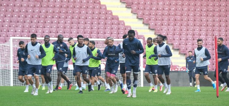 Hatayspor, Sivasspor maçının hazırlıklarına devam etti