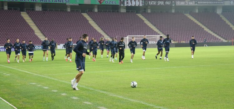 Hatayspor, Sivasspor maçının hazırlıklarına devam etti