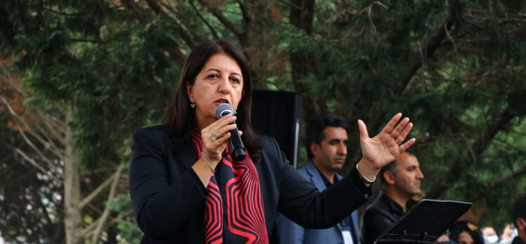 HDP Eş Genel Başkanı Buldan, partisinin Tekirdağ mitinginde konuştu: