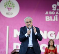 HDP Eş Genel Başkanı Sancar, partisinin Mersin mitinginde konuştu: