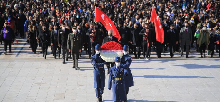 İTÜ ETA Vakfı Doğa Koleji 5 bini aşkın öğrencisiyle Anıtkabir'i ziyaret etti