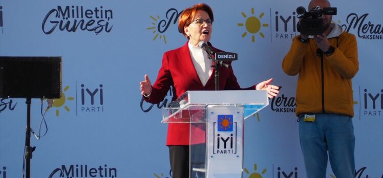 İYİ Parti Genel Başkanı Meral Akşener Denizli'de konuştu: