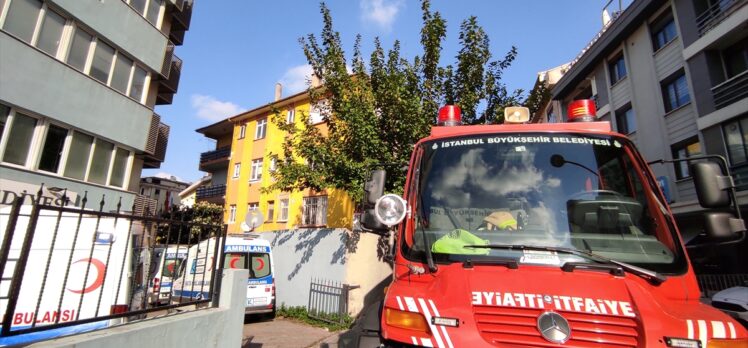 Kadıköy'de elektrik sobasından çıkan yangında bir kişi hayatını kaybetti