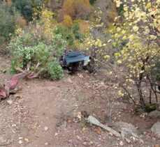 Kahramanmaraş'ta sepetli motosikletin devrilmesi sonucu bir kişi öldü, iki kişi yaralandı