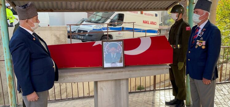 Karabük'te vefat eden Kıbrıs gazisi toprağa verildi