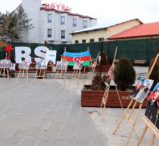 Kars'ta Karabağ şehitleri için fotoğraf sergisi açıldı