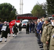 Kilis'teki hudut birliğinde şehit düşen asker, Gaziantep'te son yolculuğuna uğurlandı