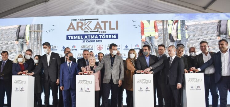 KİPTAŞ Pendik Arkatlı Evleri'nin temeli atıldı