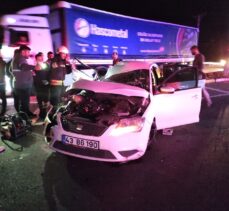 Konya'daki trafik kazasında 1 kişi öldü, 2 kişi yaralandı