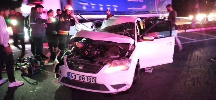 Konya'daki trafik kazasında 1 kişi öldü, 2 kişi yaralandı