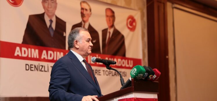 MHP'li Akçay, Denizli'de “Adım Adım 2023, İl İl Anadolu” Toplantısı'nda konuştu: