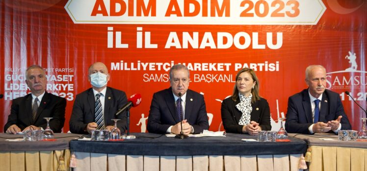 MHP'li Durmaz Samsun'da “Adım Adım 2023, İl İl Anadolu” Toplantısı'nda konuştu: