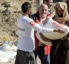 Sadaka Taşı Derneğinden Afganistan'daki ihtiyaç sahibi ailelere yardım