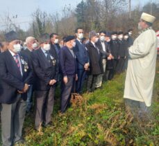 Zonguldak'ta vefat eden Kıbrıs gazisi toprağa verildi