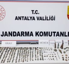 Antalya'da tarihi eser operasyonunda 1 kişi yakalandı