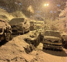 Artvin'de kar yağışı etkili oluyor