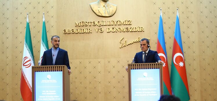 Azerbaycan Dışişleri Bakanı Bayramov, İranlı mevkidaşı Abdullahiyan'la görüştü
