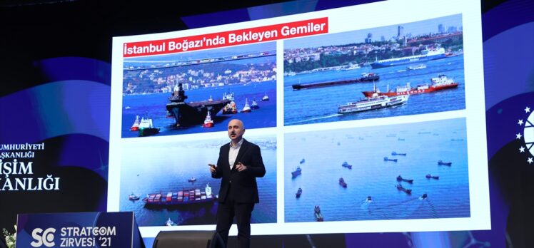 Bakan Karaismailoğlu, Uluslararası Stratejik İletişim Zirvesi'nde konuştu: