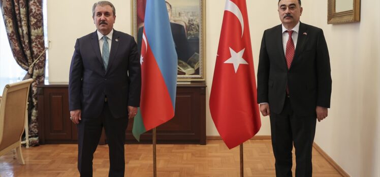 BBP Genel Başkanı Destici, Azerbaycan Büyükelçisi Mammadov'u ziyaret etti