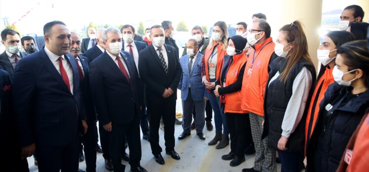 BBP Genel Başkanı Destici, Mersin Büyükşehir Belediye Başkanı Seçer'i ziyaret etti: