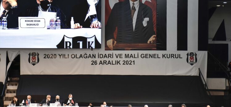 Beşiktaş Kulübünde 2020 idari ve mali genel kurul toplantısı başladı