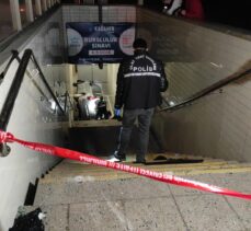 Bursa'da aracın metro alt geçidi merdivenlerine düşmesi sonucu bir kişi öldü