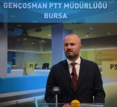 Bursa'da PTT'nin yeni konseptli hizmet binası açıldı