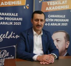 Çanakkale'de AK Parti Teşkilat Akademisi Eğitim Programı başladı