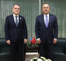 Çavuşoğlu, Azerbaycanlı mevkidaşı Bayramov ile Pakistan'da bir araya geldi