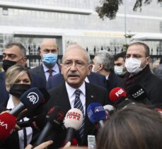 CHP Genel Başkanı Kılıçdaroğlu, TÜİK önünde açıklama yaptı: