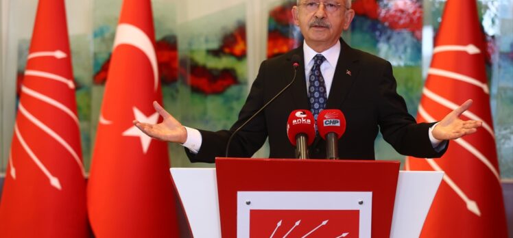 CHP Genel Başkanı Kılıçdaroğlu, Demokrat Parti Genel Başkanı Uysal ile görüştü