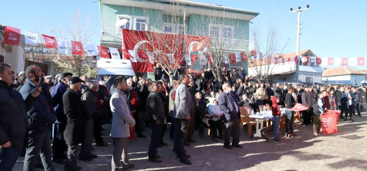 CHP'li Ağbaba, Aksaray'da konuştu: