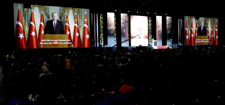 Cumhurbaşkanı Erdoğan, ABD'deki MAS-ICNA Kongresine görüntülü mesaj yolladı: