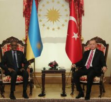 Cumhurbaşkanı Erdoğan, Ruanda Cumhurbaşkanı Kagame ile görüştü