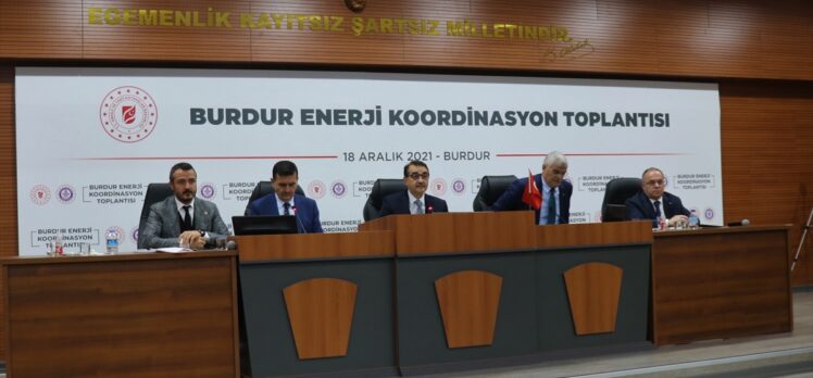 Enerji ve Tabii Kaynaklar Bakanı Dönmez, Burdur'da konuştu: