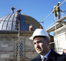 Fatih Köşkü'nde sürdürülen restorasyon çalışmalarının sonuna gelindi